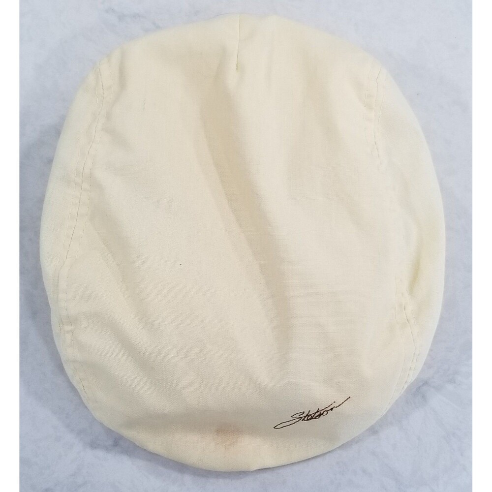 Vintage Stetson poly cotton blend cap size m signed yellow